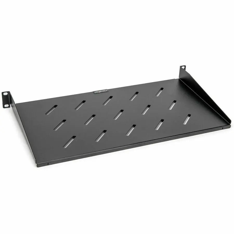 Rocstor SolidRack 1U Ventilated Rack Mount Shelf - Supports up to 44 lbs
