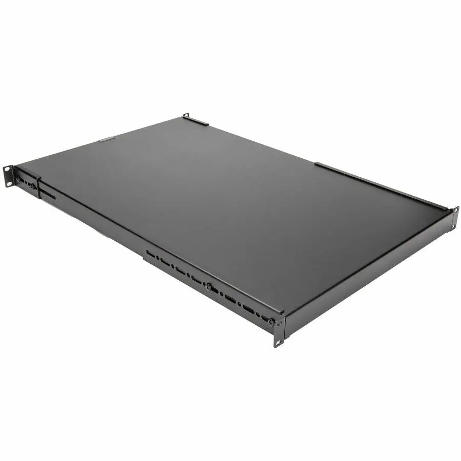 Rocstor Y10E077-B1 1U Heavy-Duty Adjustable Steel Rack Shelf for 19-Inch Server Racks