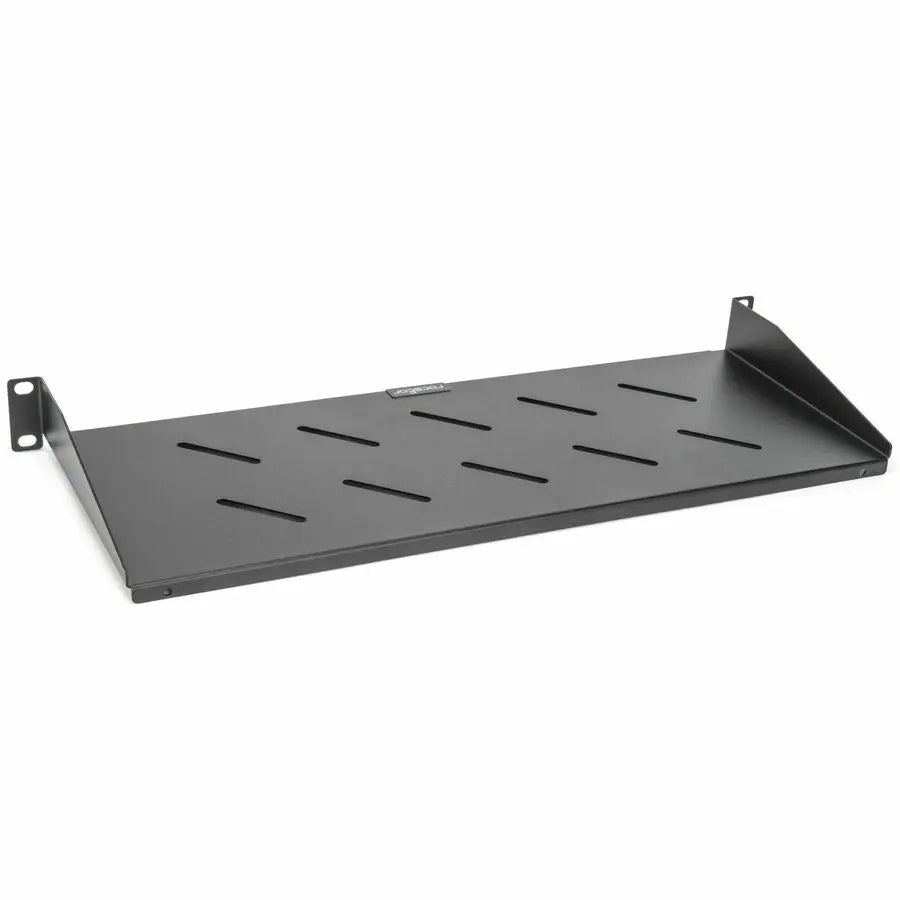 Rocstor Y10E078-B1 1U Universal Cantilever Vented Rack Mount Shelf - 7 Inches for 19-Inch Server Racks