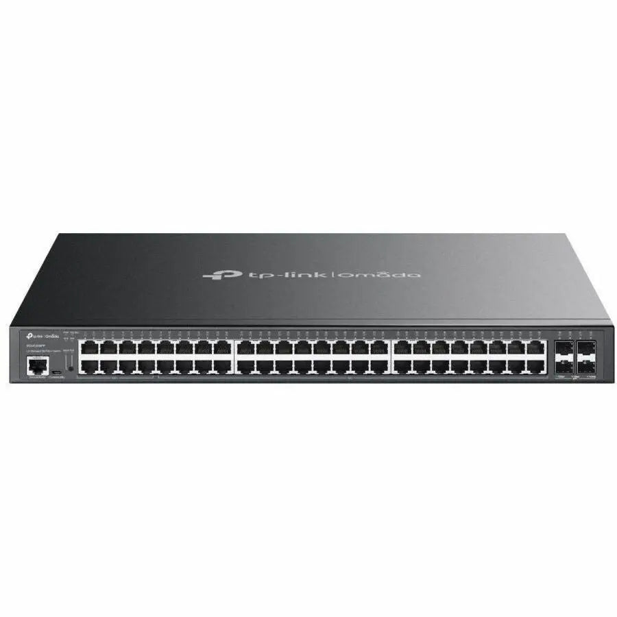 TP-LINK Omada SG3452XMPP Ethernet Switch - 48 Gigabit PoE+ and PoE++ Ports with 4 10 Gbps SFP+ Slots