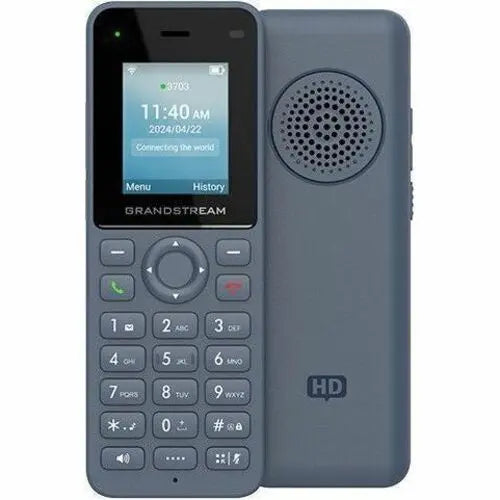 Grandstream WP816 IP Phone – Compact Portable Wi-Fi 6 Mobile Phone with Push-to-Talk and Noise Shield Technology