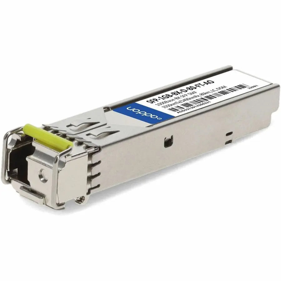 AddOn Fortinet SFP Module SFP-1GB-BX-D-80-FT-A for 1000Base-BX Single-Mode Fiber Ethernet