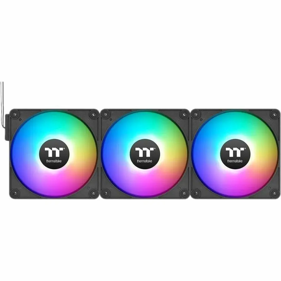Thermaltake CT120 EX Reverse ARGB Sync PC Cooling Fan (3-Fan Pack) – High-Performance RGB Fans with MagForce 2.0 Quick Connect and Anti-Vibration Design