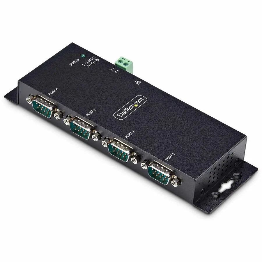 StarTech.com I43-SERIAL-ETHERNET 4-Port Serial to Ethernet Device Server for Remote RS232 Device Control