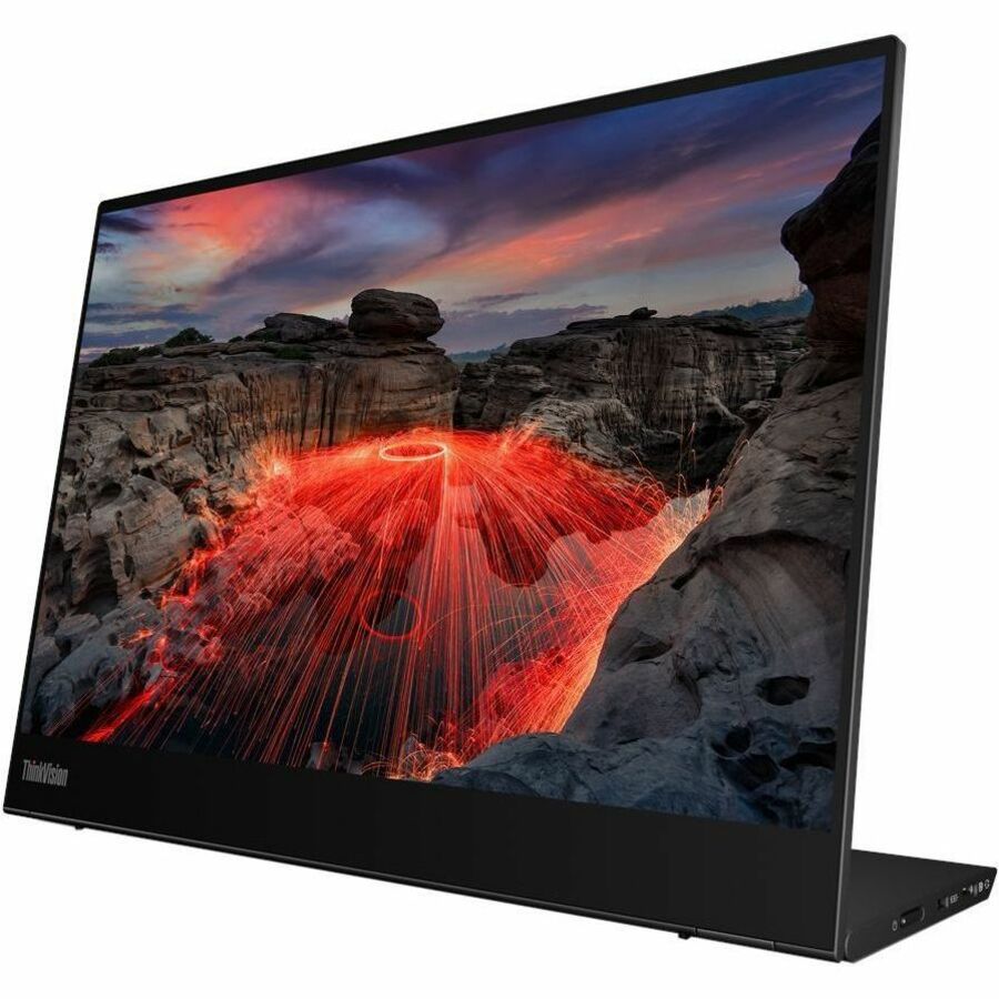 Lenovo ThinkVision M14t 14-Inch Full HD Portable Touchscreen Monitor, Part Number 63FDUAR6US