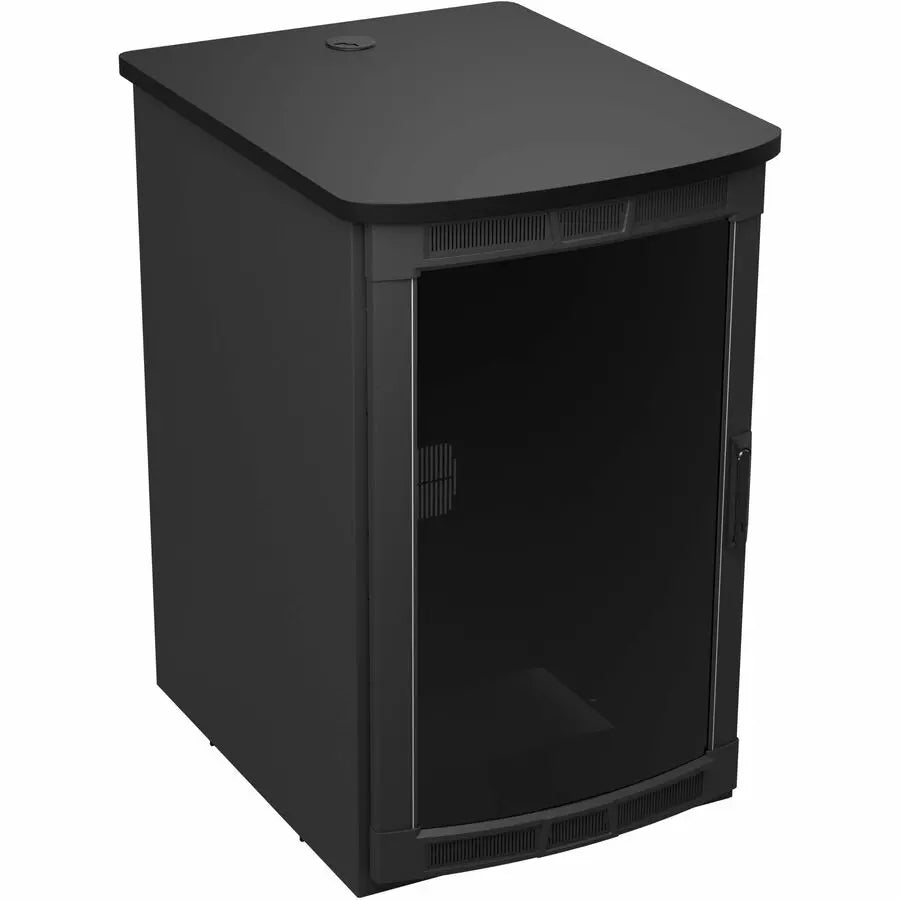 Middle Atlantic BGR-25SA27MDK-A5 Rolling Presentation Rack with 25RU Capacity and Black Top