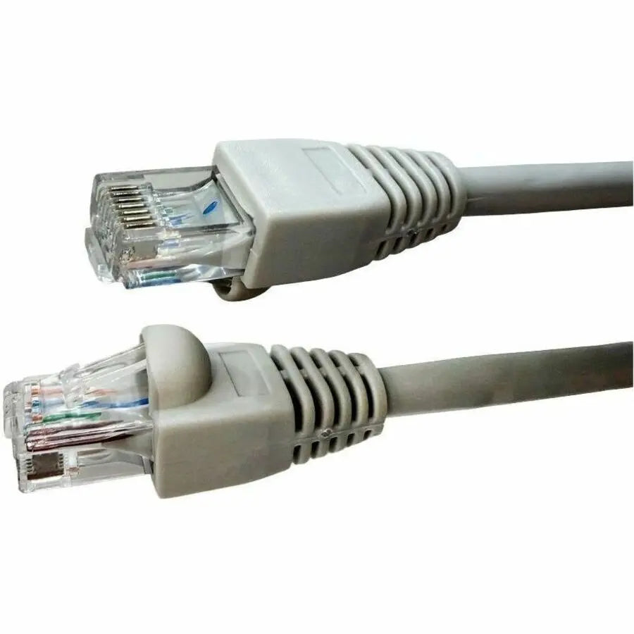 4XEM 1FT Gray Cat6A Snagless Ethernet Patch Cable - High-Speed 10 Gbps Network Connection