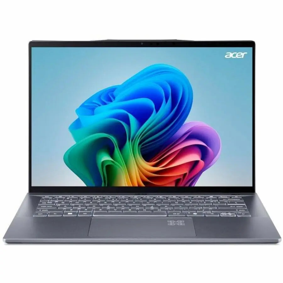 Acer Swift 14 AI SF14-11T SF14-11T-X53K 14.5" Touchscreen Copilot+ PC Notebook - WQXGA - 120 Hz - Qualcomm Snapdragon X Elite X1E-78-100 - 16 GB - 1 TB SSD - English Keyboard - Iron