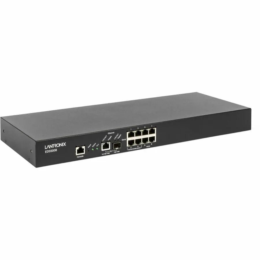 Lantronix EDS5008 Device Server – 8-Port Serial to Ethernet with Enterprise Security
