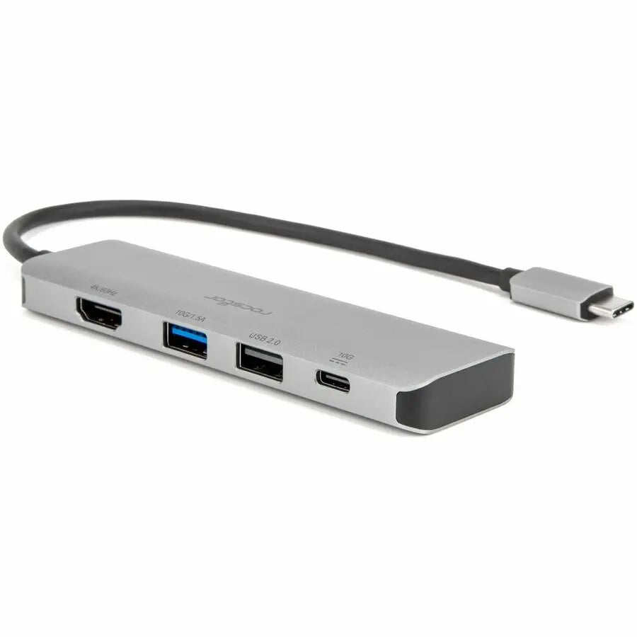 Rocstor Premium USB-C Multiport Docking Station with 4K HDMI, Fast Data Transfer, and 100W Power Delivery