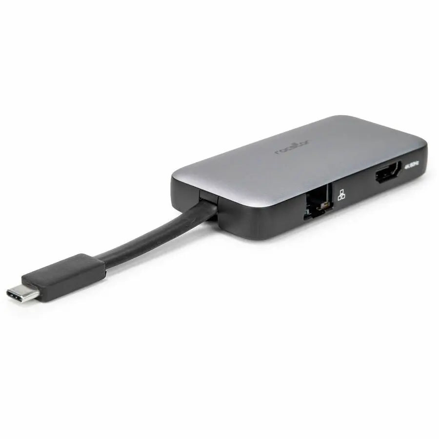 Rocstor Premium Docking Station Y10A304-S1 with 4K HDMI, USB-A, and Gigabit Ethernet for Laptops and Tablets