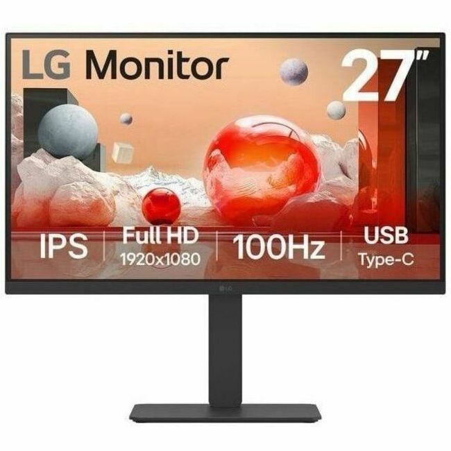 LG 27BA650-B 27-Inch Full HD IPS Business Monitor with USB-C Power Delivery