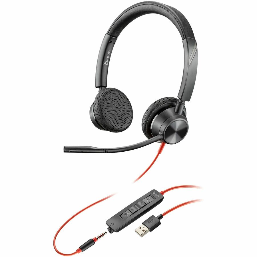HPI SOURCING - NEW Blackwire 3325 USB-A Headset for Mac and Windows - Microsoft Teams Certified
