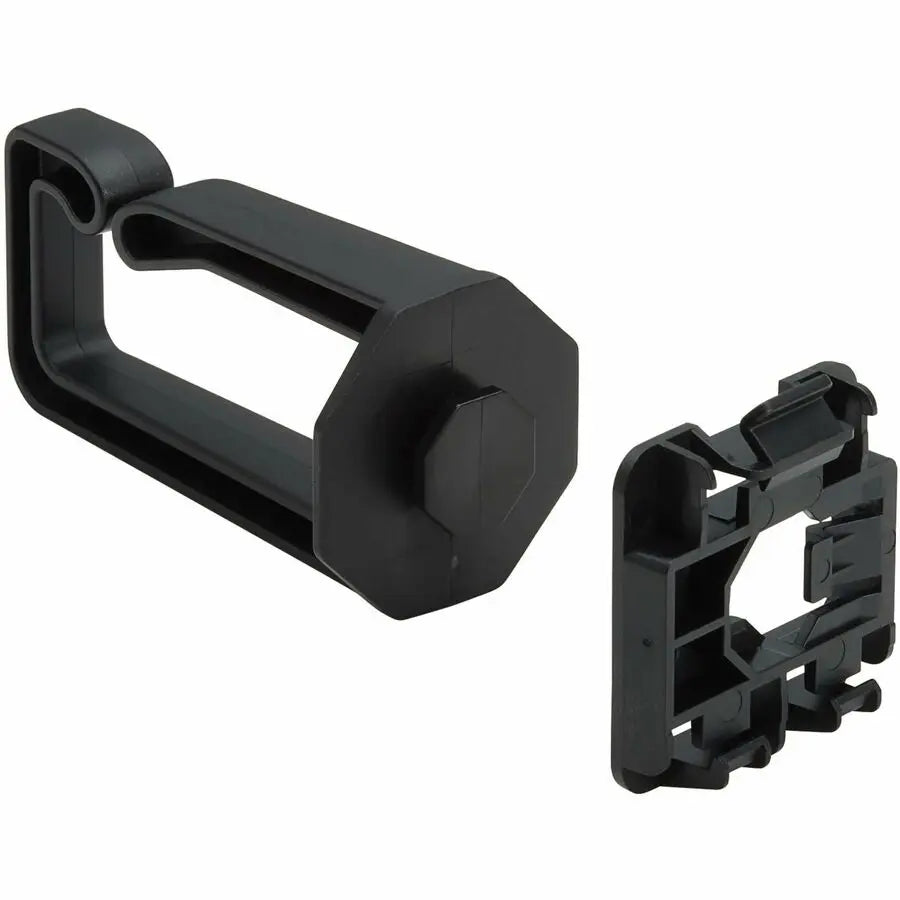 Eaton Tripp Lite Series NCM-DIN01-02 Cable Management D-Rings for DIN Rails, 1U, Multi-Angle, Black, 2 Pack