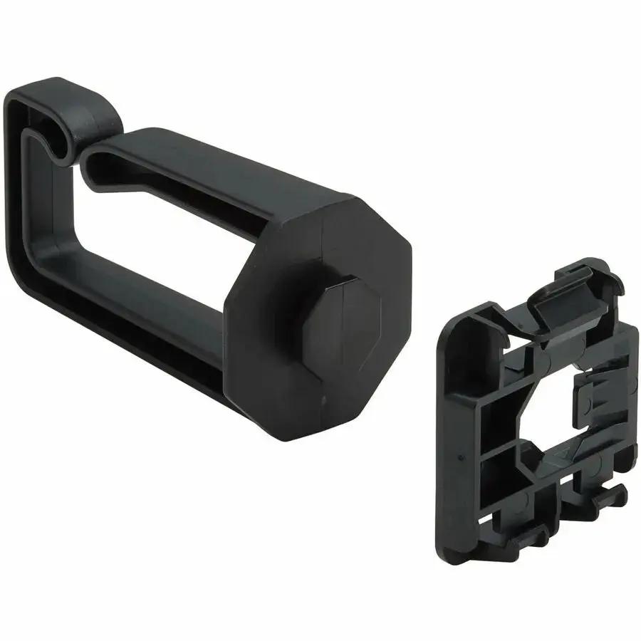 Eaton Tripp Lite Series NCM-DIN01-02 Cable Management D-Rings for DIN Rails, 1U, Multi-Angle, Black, 2 Pack by Eaton Corporation