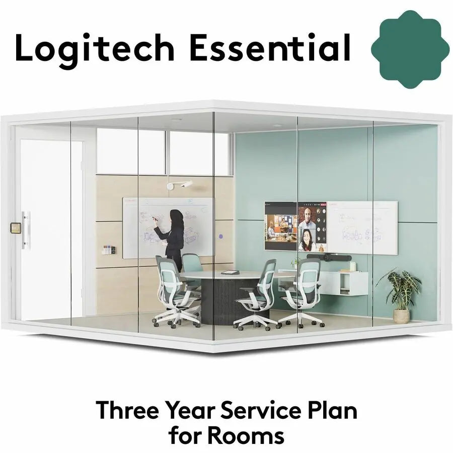 Logitech Essential for Rooms Service Plan – Advanced Meeting Room Device Management