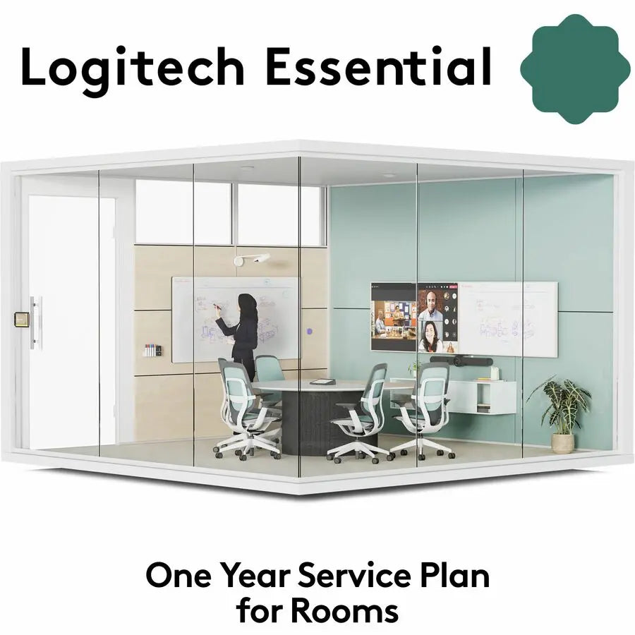Logitech ESSENTIAL FOR ROOMS 1-Year Service Plan - Advanced Meeting Room Management