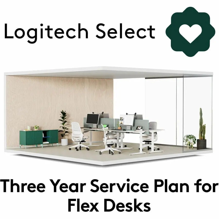 Logitech Select for Flex Desks 2-Year Support Plan with Premium Device Management
