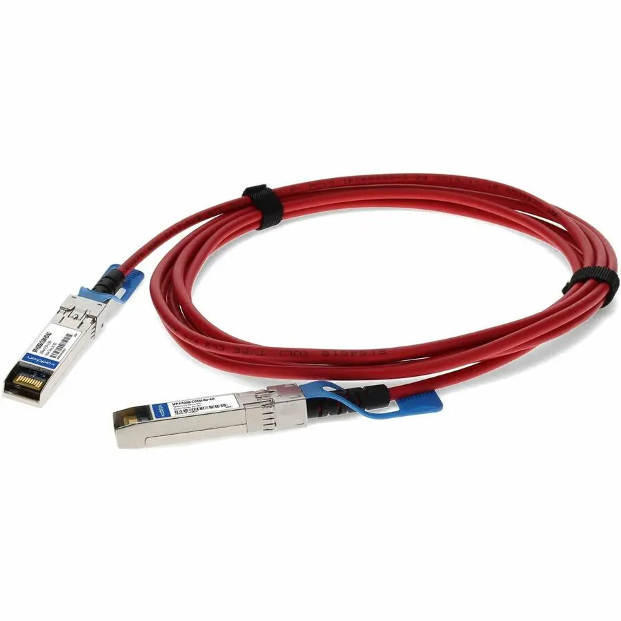 AddOn Cisco SFP-H10GB-CU3M-RD-AO 10GBase-CU SFP+ to SFP+ Passive Copper Direct Attach Cable, 3 Meters