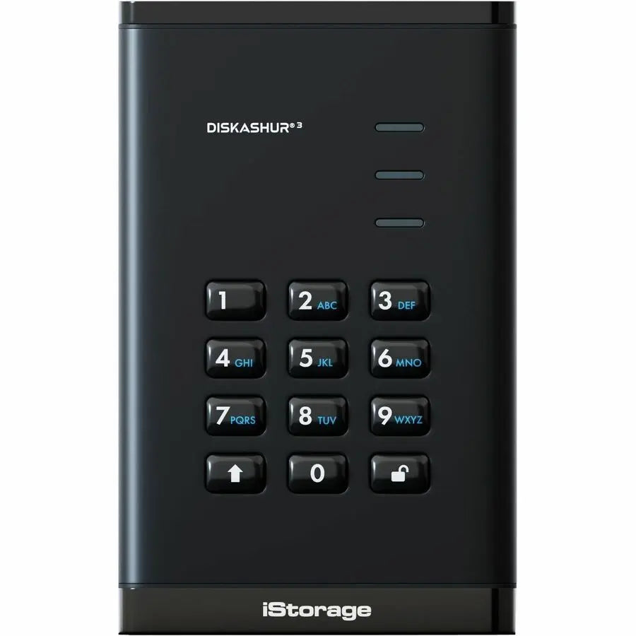 iStorage diskAshur3 Portable SSD with PIN Protection and Hardware Encryption