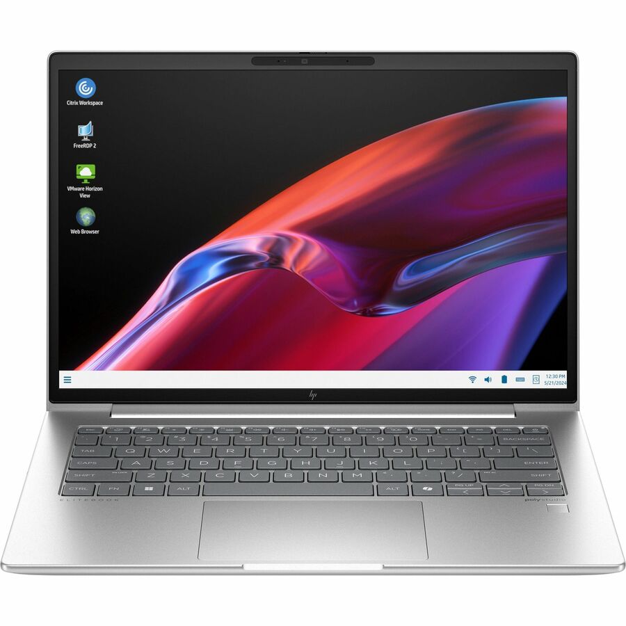 HP Elite mt645 G8 Mobile Thin Client Notebook, AMD Ryzen 3 7335U, 8GB RAM, 256GB SSD, 14-Inch WUXGA, Pike Silver, AR0E2UT#ABA