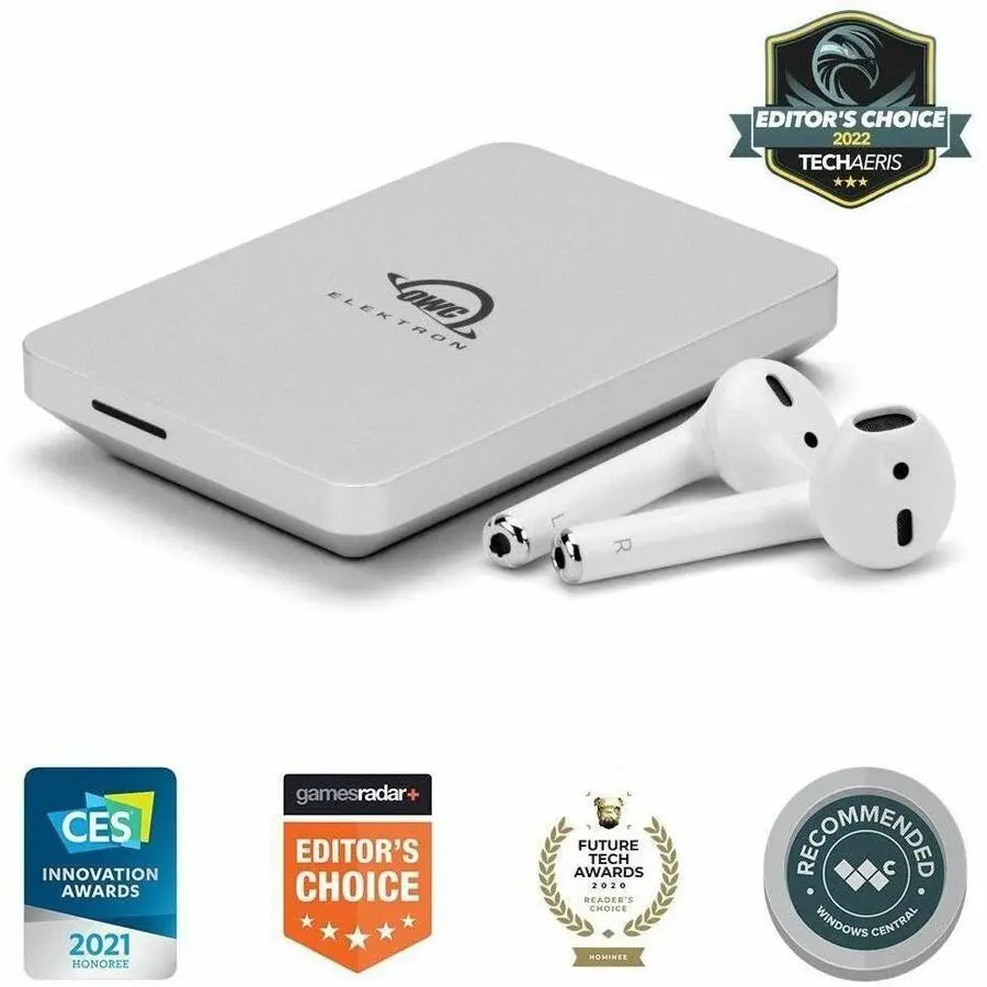 OWC 4TB Envoy Pro Elektron USB-C Portable NVMe SSD with 10Gbps Speed and Rugged Design
