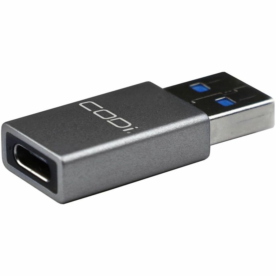 CODi USB-A to USB-C Adapter with 10Gbps Data Transfer Speed - Space Gray