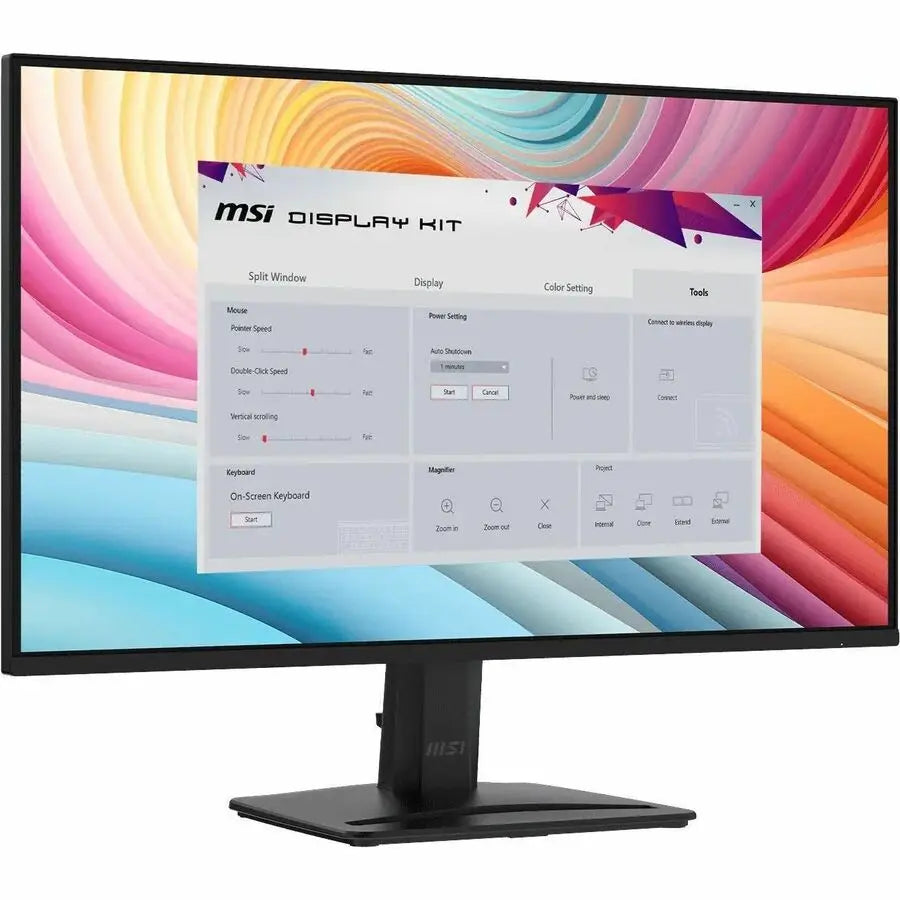 MSI PRO MP251 E2 24.5-Inch IPS Monitor with 120Hz Refresh Rate for Home Office and Productivity