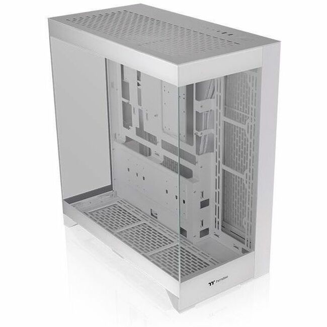 Thermaltake CTE E550 TG Snow Mid Tower Computer Case with Glass Panels and Flexible GPU Support