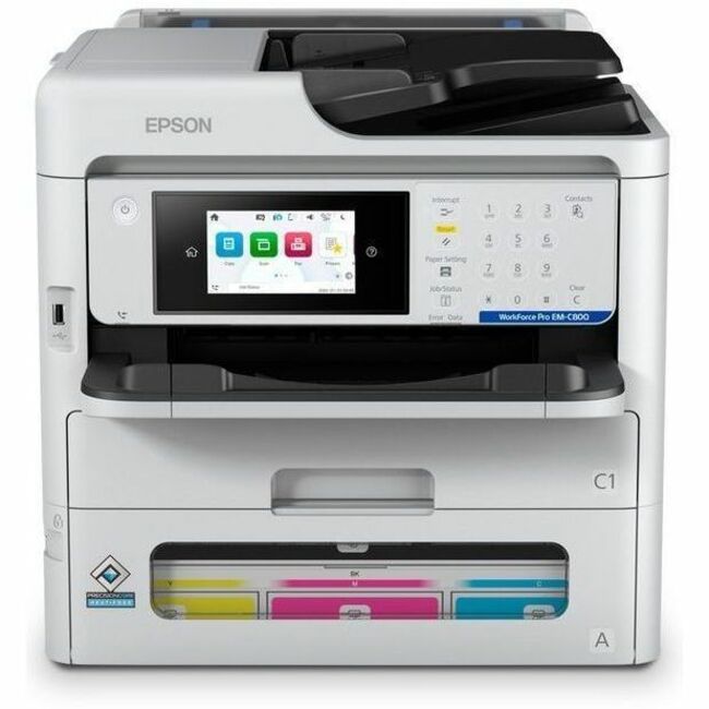 Epson WorkForce Pro EM-C800 Color Multifunction Inkjet Printer, C11CK19201