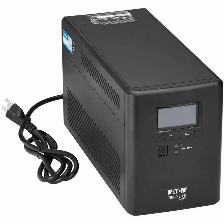 Eaton Tripp Lite Series 1440VA 1000W Line-Interactive Cloud-Connected UPS with Remote Monitoring – 10 NEMA 5-15R Outlets, Compact Tower Design