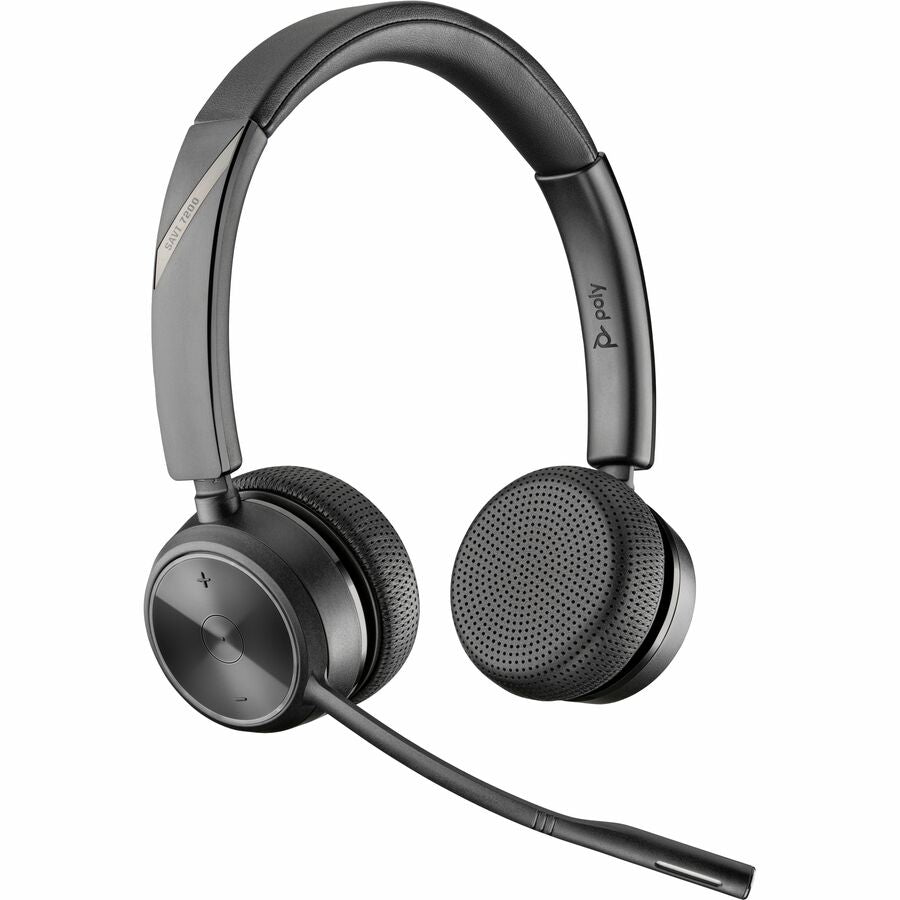 Poly Savi 7220 Stereo DECT Wireless Headset Top, 783Q6AA#ABA