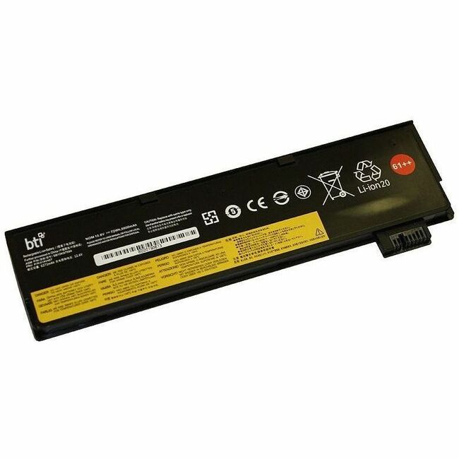BTI 4X50M08812-BTI 6-Cell 10.8V Li-Ion Battery for Lenovo ThinkPad T470, T480, T570, T580 and More