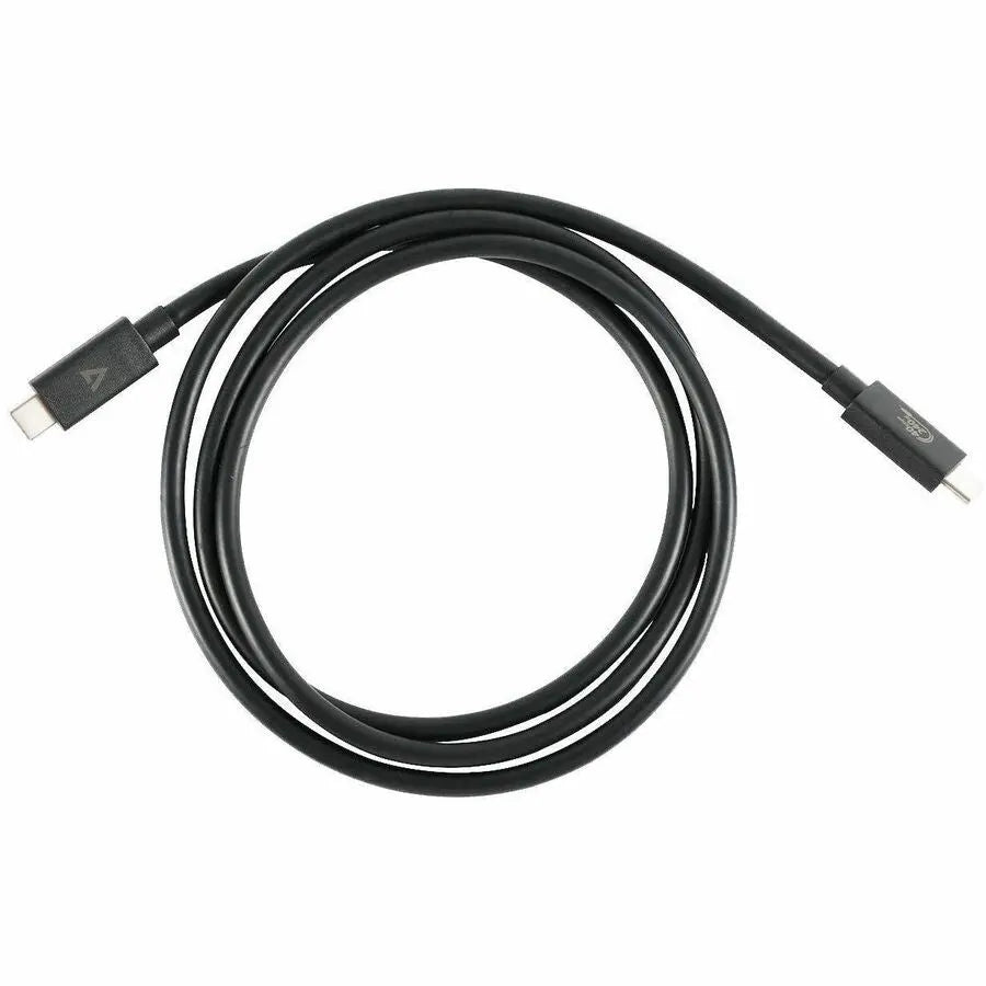 V7-CABLES USB 4 40Gbps 240W USB Type-C Cable 4 ft (1.2 m) for Fast Data, Charging, and 8K Video