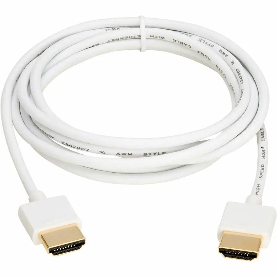 Eaton Tripp Lite Series P569-006-SLIM-W Slim HDMI Cable with Ethernet for 4K Ultra HD and Home Theater