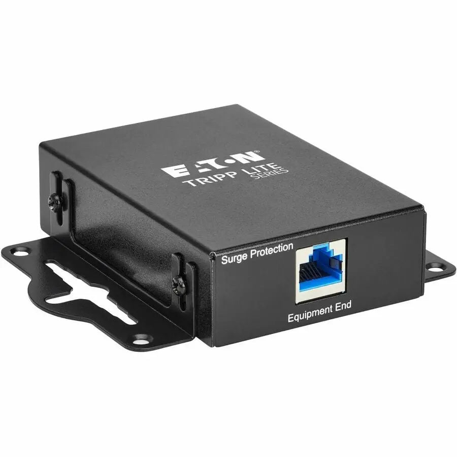 Eaton Tripp Lite Series B110-SP-POE-1 In-Line PoE Surge Protector - 1 Gbps Ethernet Protection