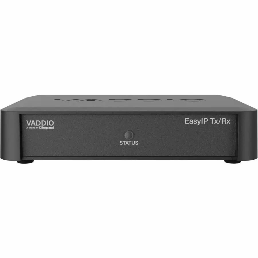 Vaddio EasyIP Tx/Rx HDMI Encoder and Decoder for Conference Rooms - Black
