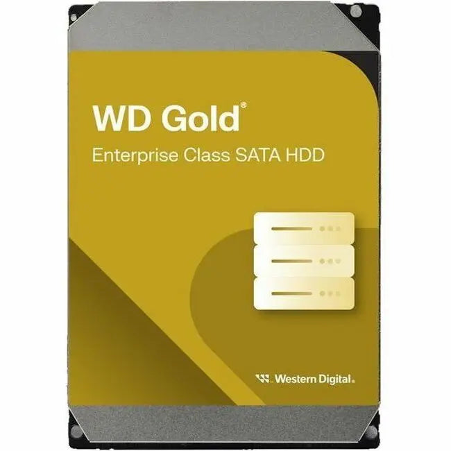 Western Digital Gold 12TB Internal 3.5-Inch Hard Drive - SATA (SATA/600) for High-Performance Storage