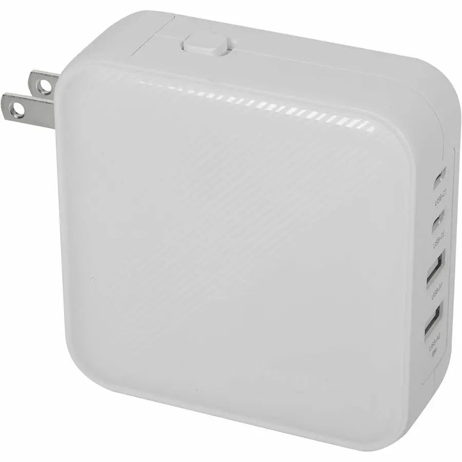 Targus PowerElite 100W GaN Wall Charger - White (Model APA10906US)