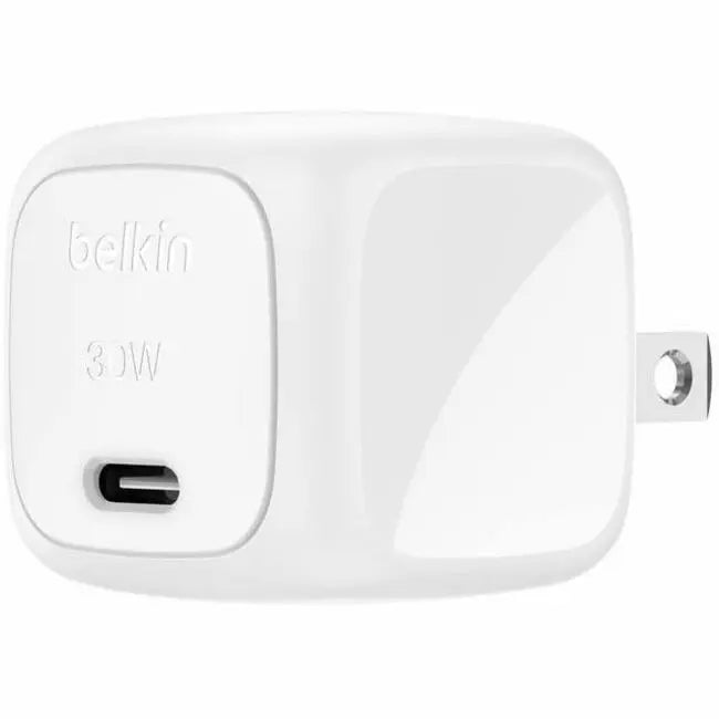 Belkin BoostCharge 30W Compact USB-C Wall Charger for iPhone, Samsung, and More