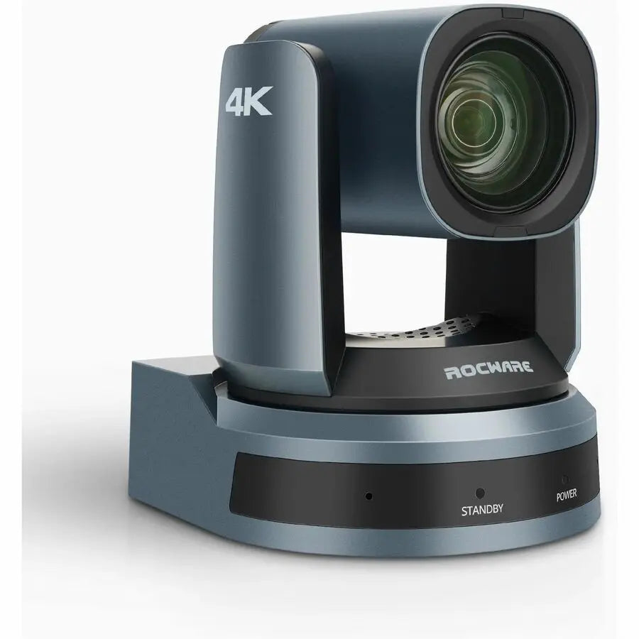 ROCWARE RC841U 4K UHD PTZ Video Conferencing Camera with 12x Optical Zoom and AI Tracking
