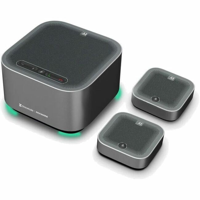 ROCWARE A10 USB AI Microphone with Speaker for Medium to Large Rooms