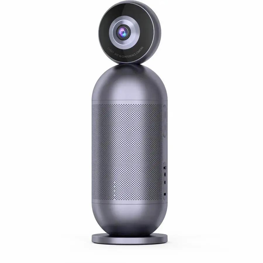 EMEET Meeting Capsule Pro 360° Conference System with Dual 4K Fisheye Cameras and AI Tracking by EMEET INNOVATIONS (US) INC