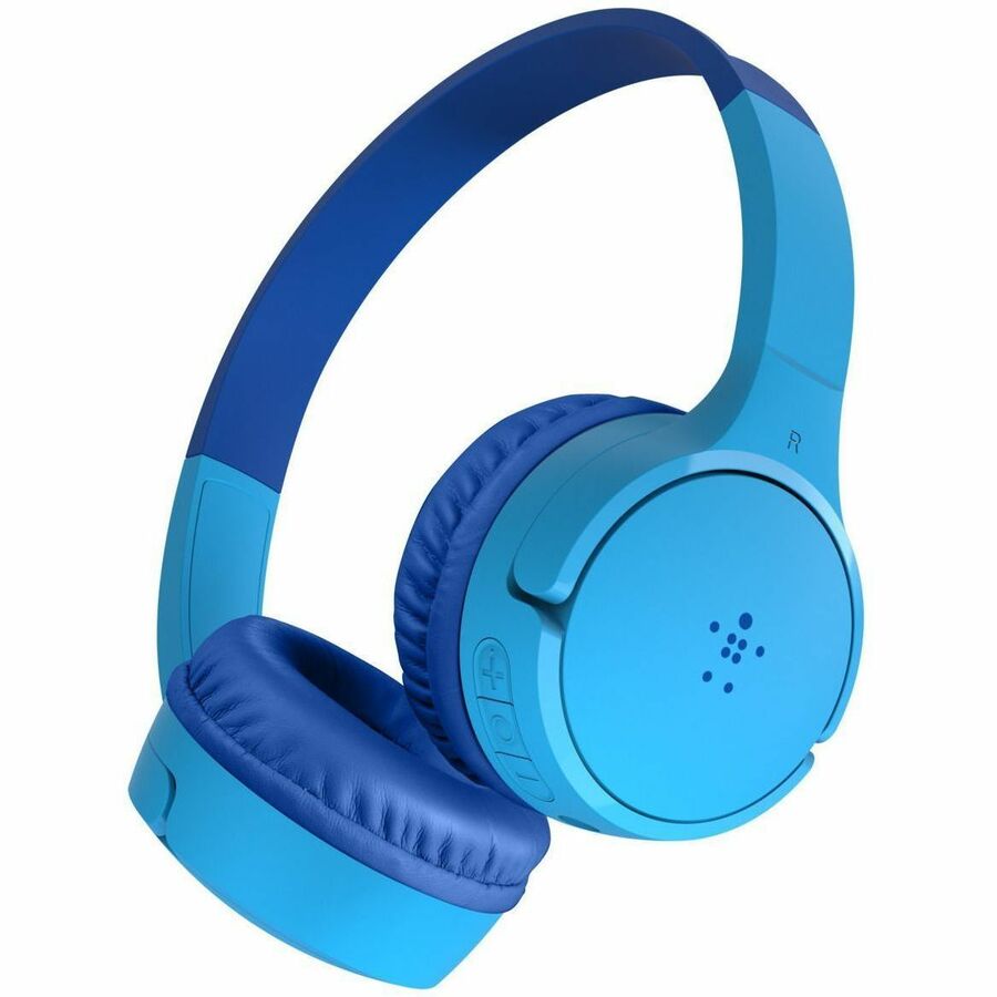 Belkin SOUNDFORM Mini Kids Bluetooth Headphones, Blue, AUD002BTBLV3