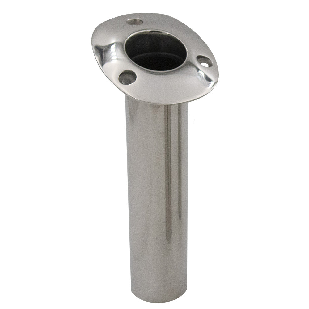 C.E. Smith 53672NA Flush Mount Rod Holder - 30 Degree with Black Liner