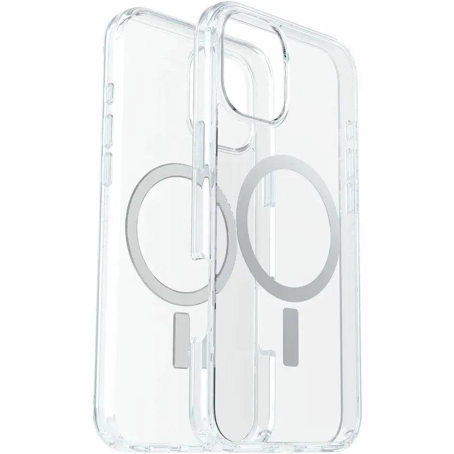 OtterBox Symmetry Series Clear MagSafe Case for iPhone 16 Plus - Slim, Drop-Resistant Protection with Recycled Plastic