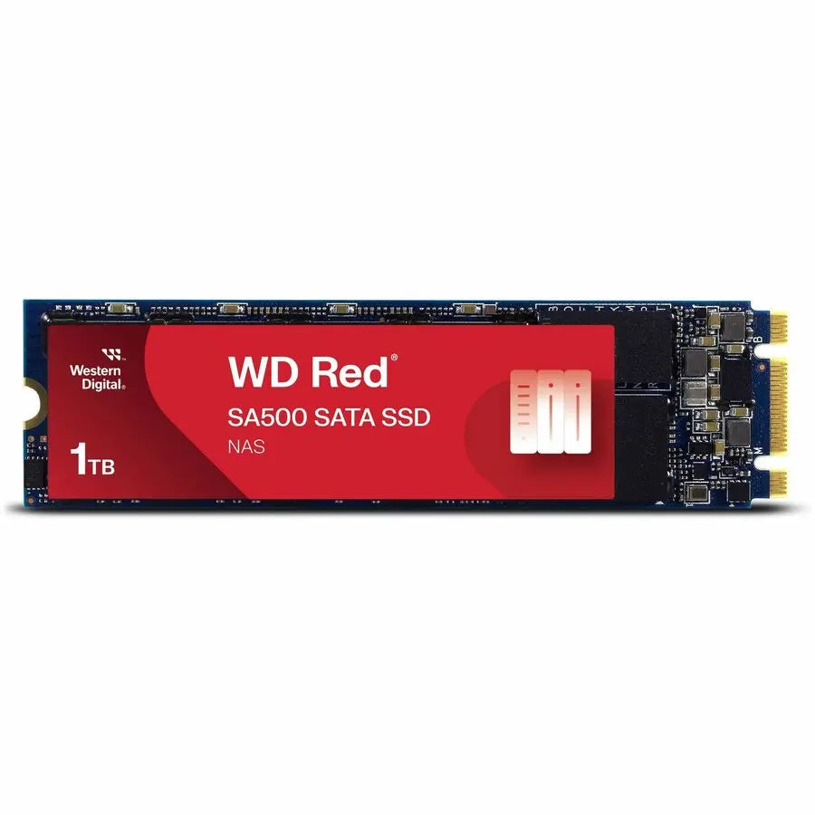 Western Digital Red SA500 NAS SATA SSD 1TB M.2 2280 – Optimized for 24/7 NAS Performance