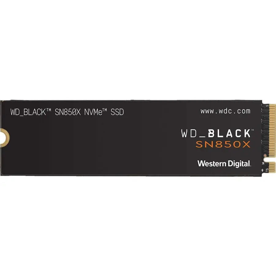 WD Black SN850X NVMe SSD WDS100T2X0E - High-Performance PCIe Gen4 M.2 1TB Internal Solid State Drive for Gaming and PC Enhancement