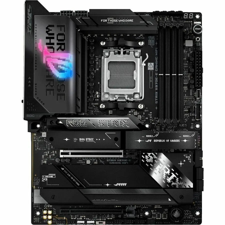 ASUS ROG Strix X870E-E Gaming WiFi Motherboard with AMD Ryzen 9000 Series Support