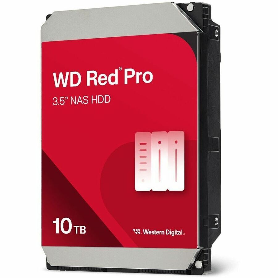 Western Digital Red Pro 10TB Internal 3.5-Inch Hard Drive - SATA (SATA/600) for Reliable Data Storage
